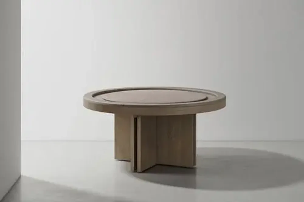 Tables de jeux - Poker Table – Table de jeu haut de gamme en chêne, cuir et fonte - LIVINGSTONE