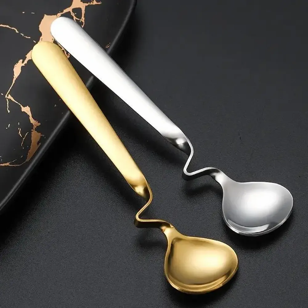 Tea and coffee accessories - Twist - Coffee spoon, tea, dessert - 4 colors - SOSTRAW & SMARTTHINGS