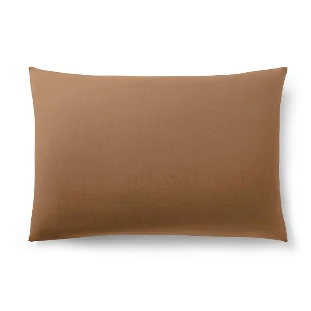 Linge de lit - Taie d'oreiller 100% Coton 50 x 70 cm Taupe - COTON PUR
