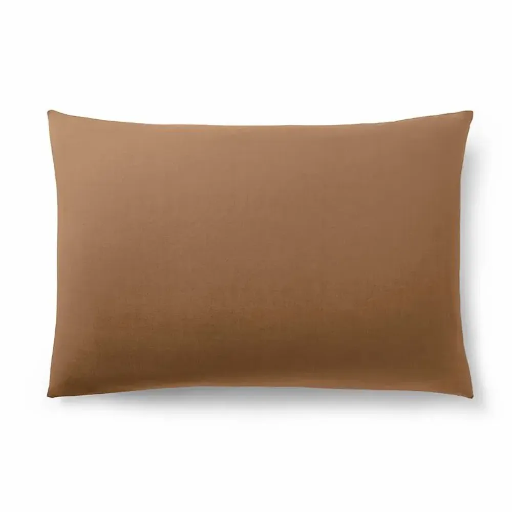 Bed linens - Pillowcase 100% Cotton 50 x 70 cm Taupe - COTON PUR