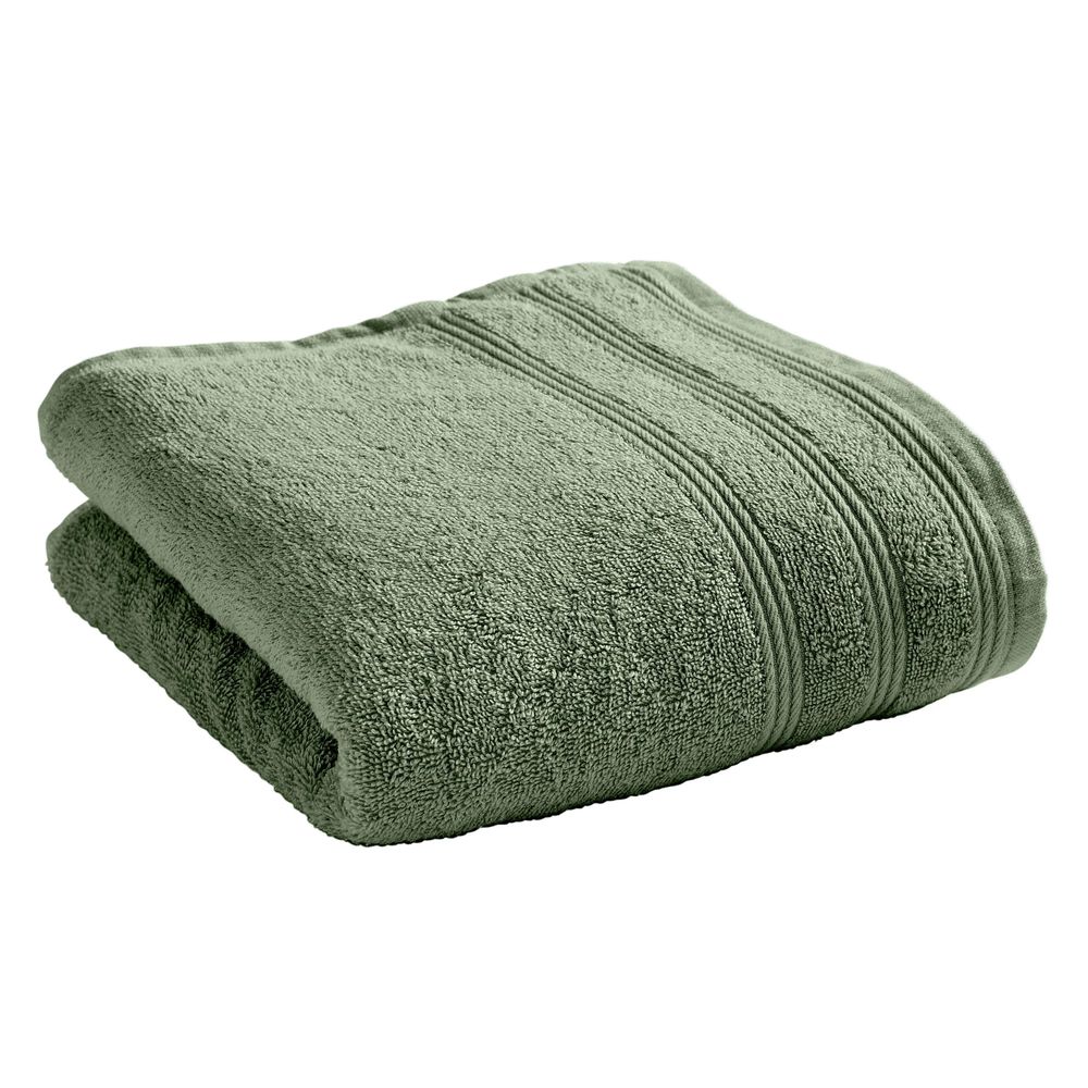 Serviettes de bain - Serviette de Toilette "Spa" 100% Coton 50 x 100 cm Romarin - COTON PUR