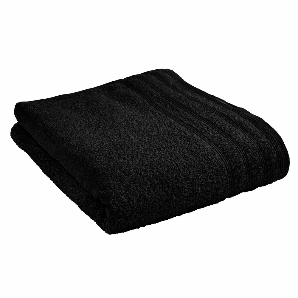 Serviettes de bain - Drap de Douche "Spa" 100% Coton 70 x 140 cm Truffe - COTON PUR