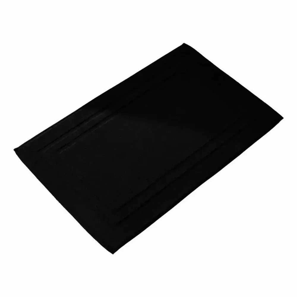 Autres linges de bain - Tapis de Bain "Spa" 100% Coton 50 x 80 cm Truffe - COTON PUR