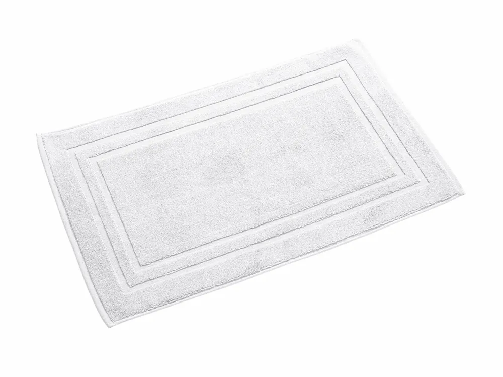 Autres linges de bain - Tapis de Bain "Spa" 100% Coton 50 x 80 cm Neige - COTON PUR