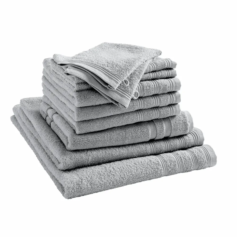 Other bath linens - Sponge Pack 10 Pieces "Spa" 100% Pearl Cotton - COTON PUR