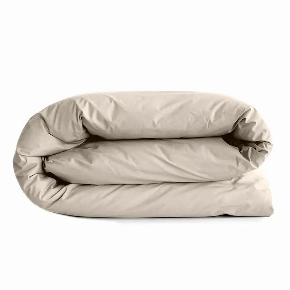 Linge de lit - Housse de couette 100% Coton 240 x 220 cm Sable - COTON PUR