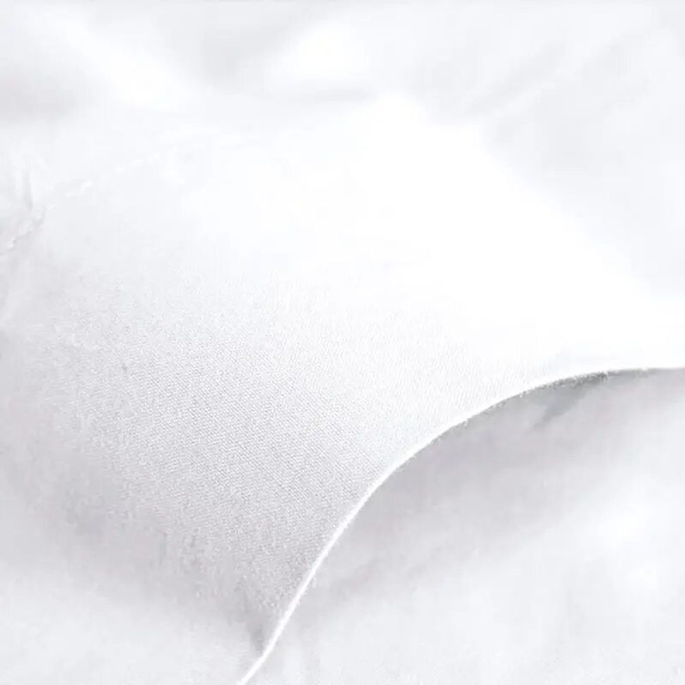 Linge de lit - Drap Plat 100% Coton 180 x 290 cm Neige - COTON PUR