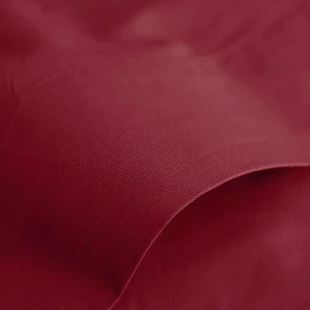 Linge de lit - Drap Plat 100% Coton 240 x 300 cm Grenat - COTON PUR