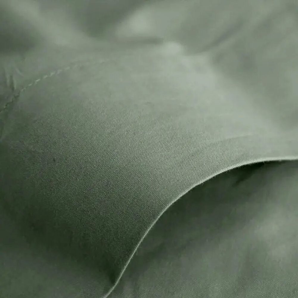 Linge de lit - Drap Plat 100% Coton 240 x 300 cm Romarin - COTON PUR