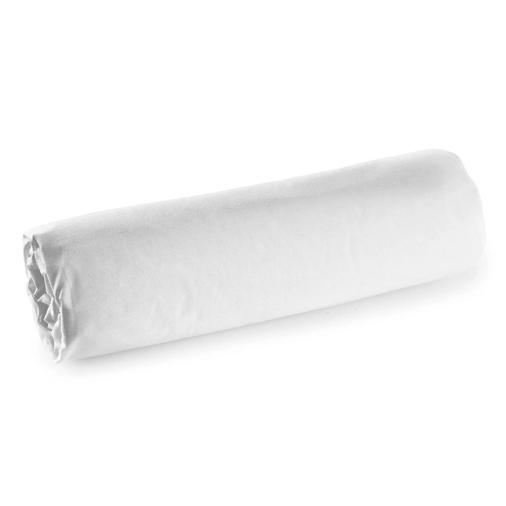 Linge de lit - Drap housse Percale 200 x 200 cm Pur Coton Peigné Longues Fibres 80 Fils/cm² Neige - COTON PUR