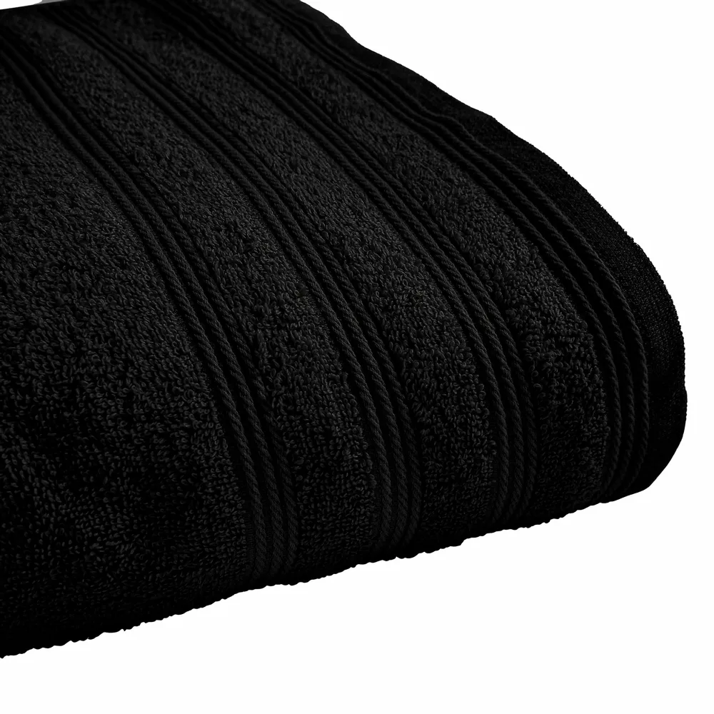 Serviettes de bain - Drap de Douche "Spa" 100% Coton 70 x 140 cm Truffe - COTON PUR