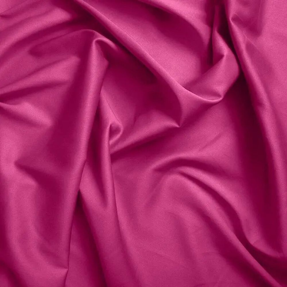 Linge de lit - Housse de couette 100% Coton 140 x 200 cm Magenta - COTON PUR