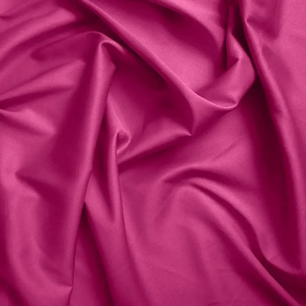 Bed linens - Duvet cover 100% Cotton 140 x 200 cm Magenta - COTON PUR