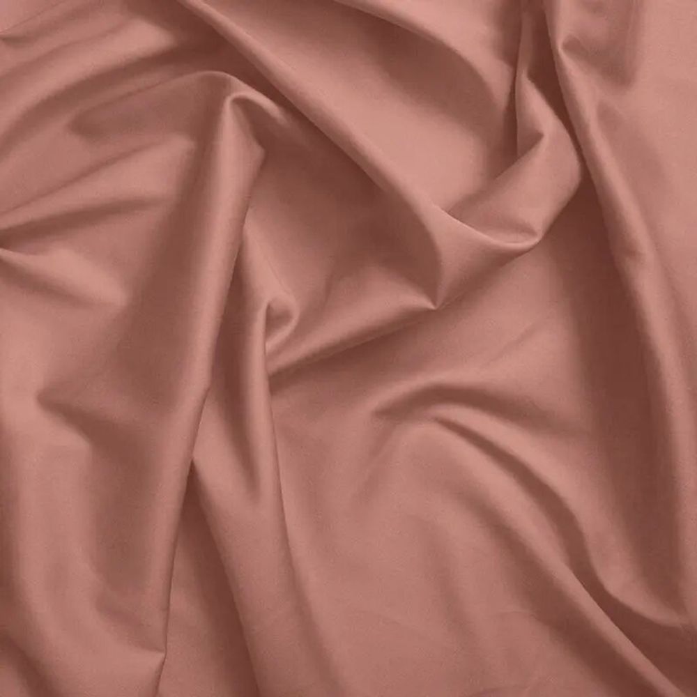Linge de lit - Housse de couette 100% Coton 260 x 240 cm Vieux Rose - COTON PUR