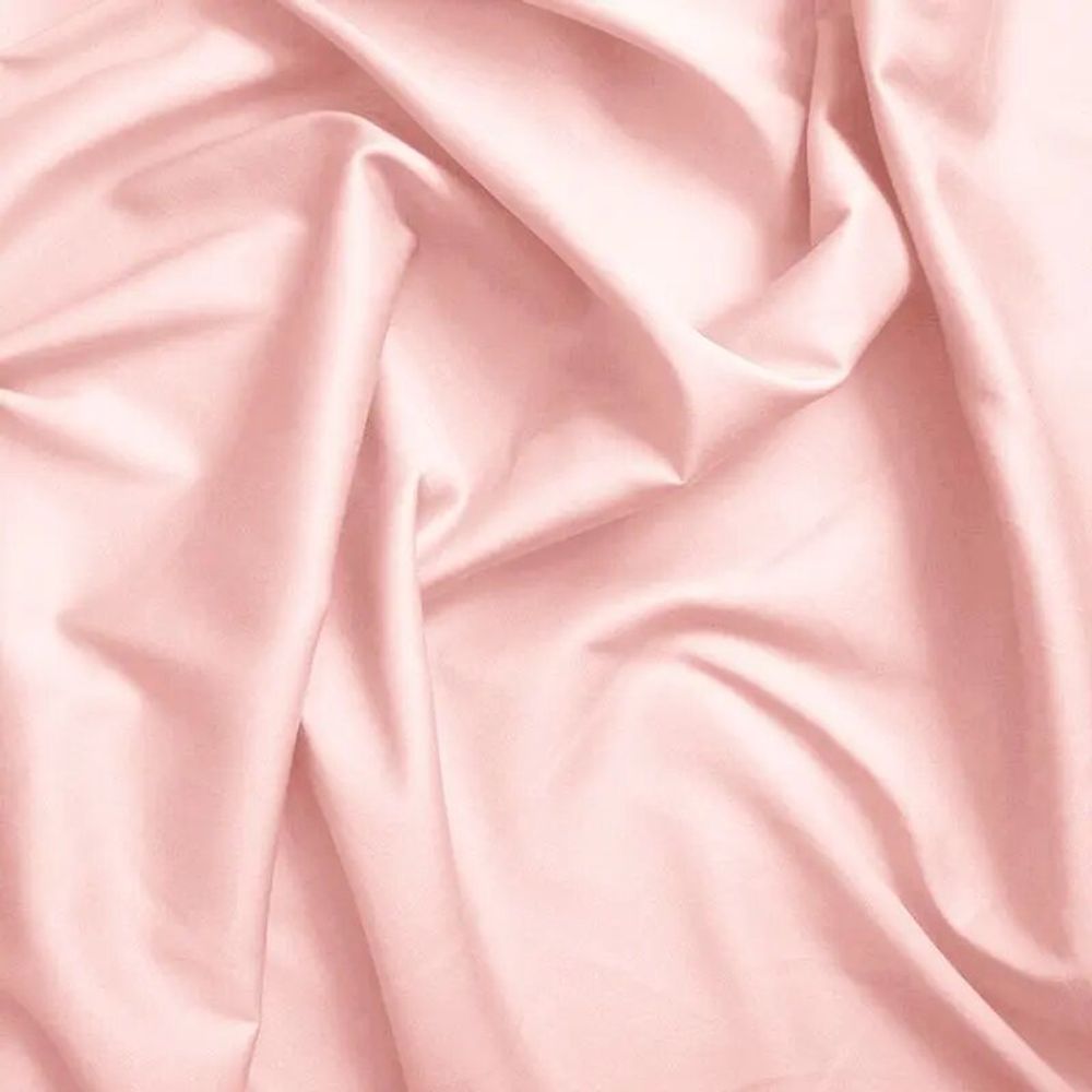 Bed linens - 100% Cotton Duvet Cover 260 x 240 cm Dragée Rose - COTON PUR