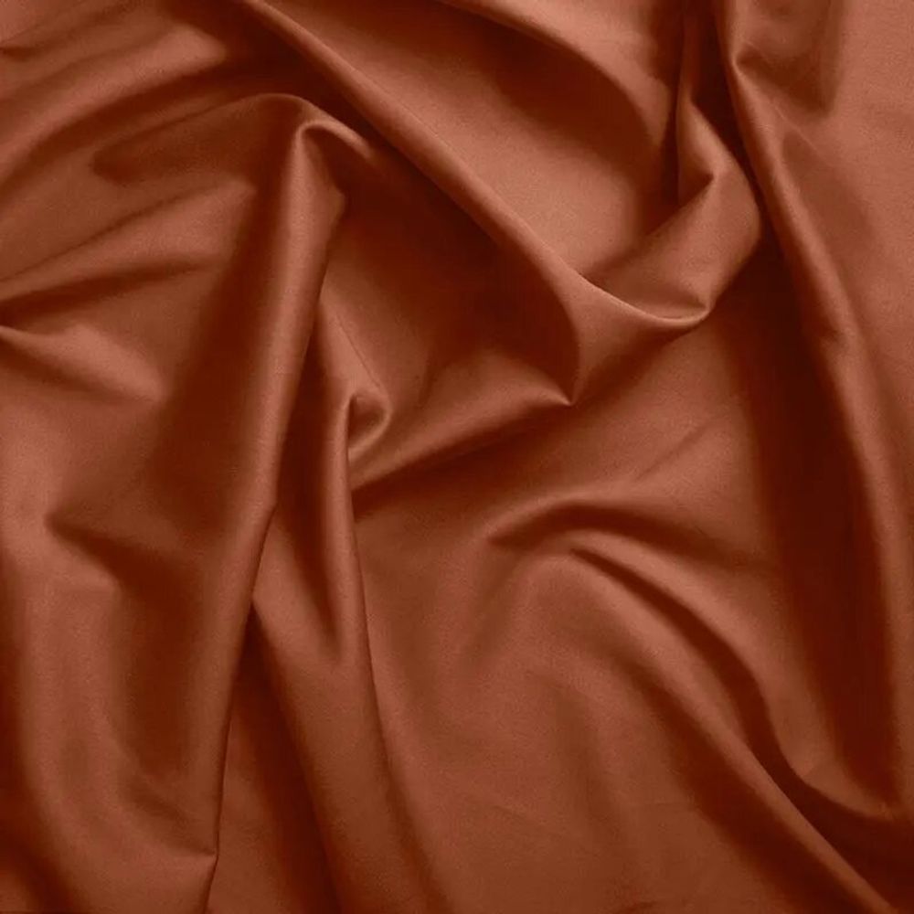 Bed linens - 100% Cotton Duvet Cover 260 x 240 cm Paprika - COTON PUR