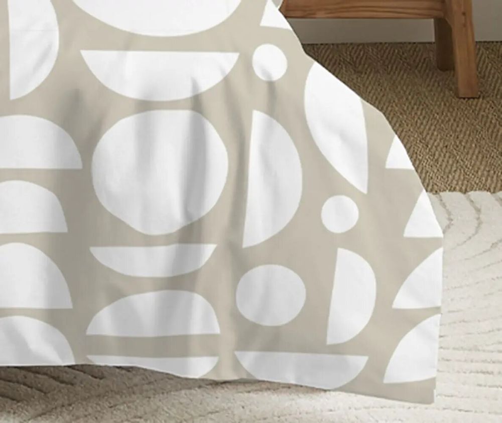 Bed linens - Complete Pack Printed Duvet Cover 140 x 200 cm - Fitted Sheet 90 x 190 cm - 100% Cotton 57 Threads - COTON PUR