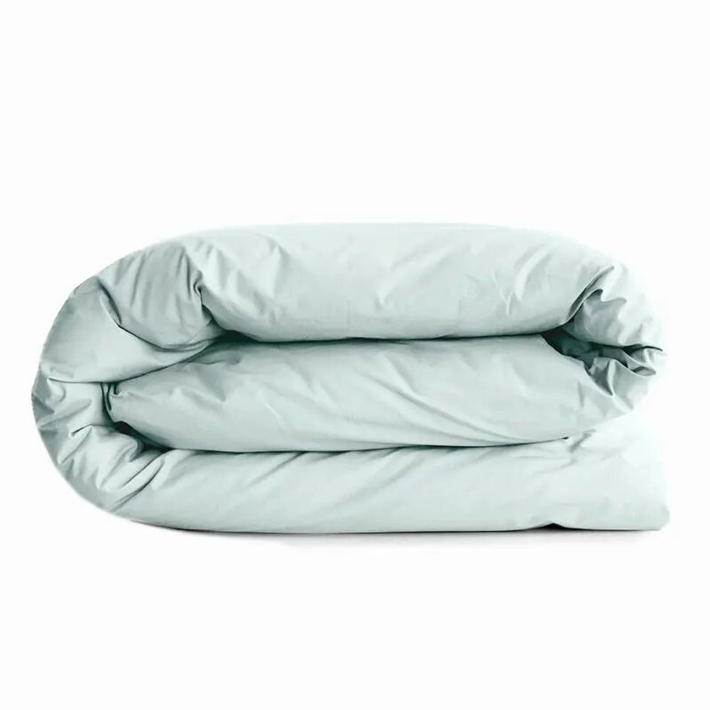 Linge de lit - Housse de couette 100% Coton 140 x 200 cm Menthe - COTON PUR