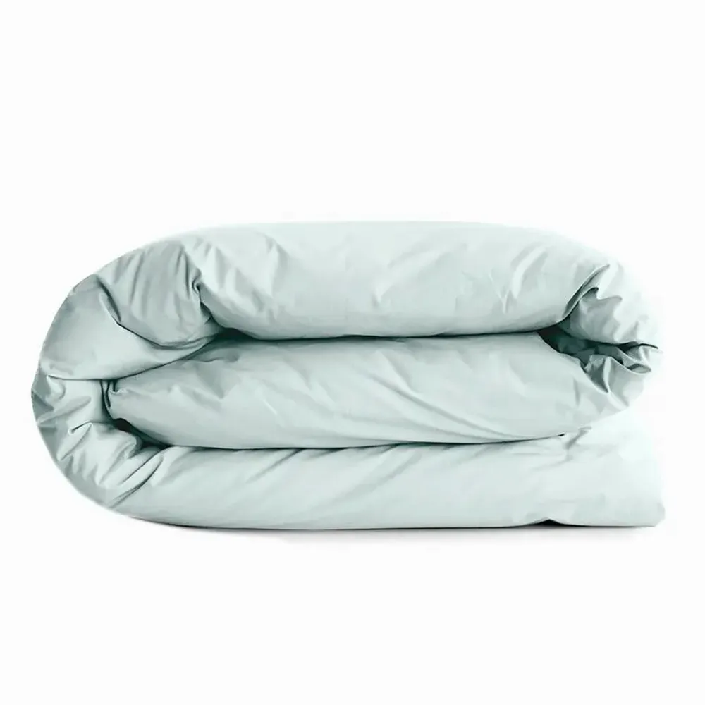 Bed linens - Duvet cover 100% Cotton 240 x 220 cm Mint - COTON PUR