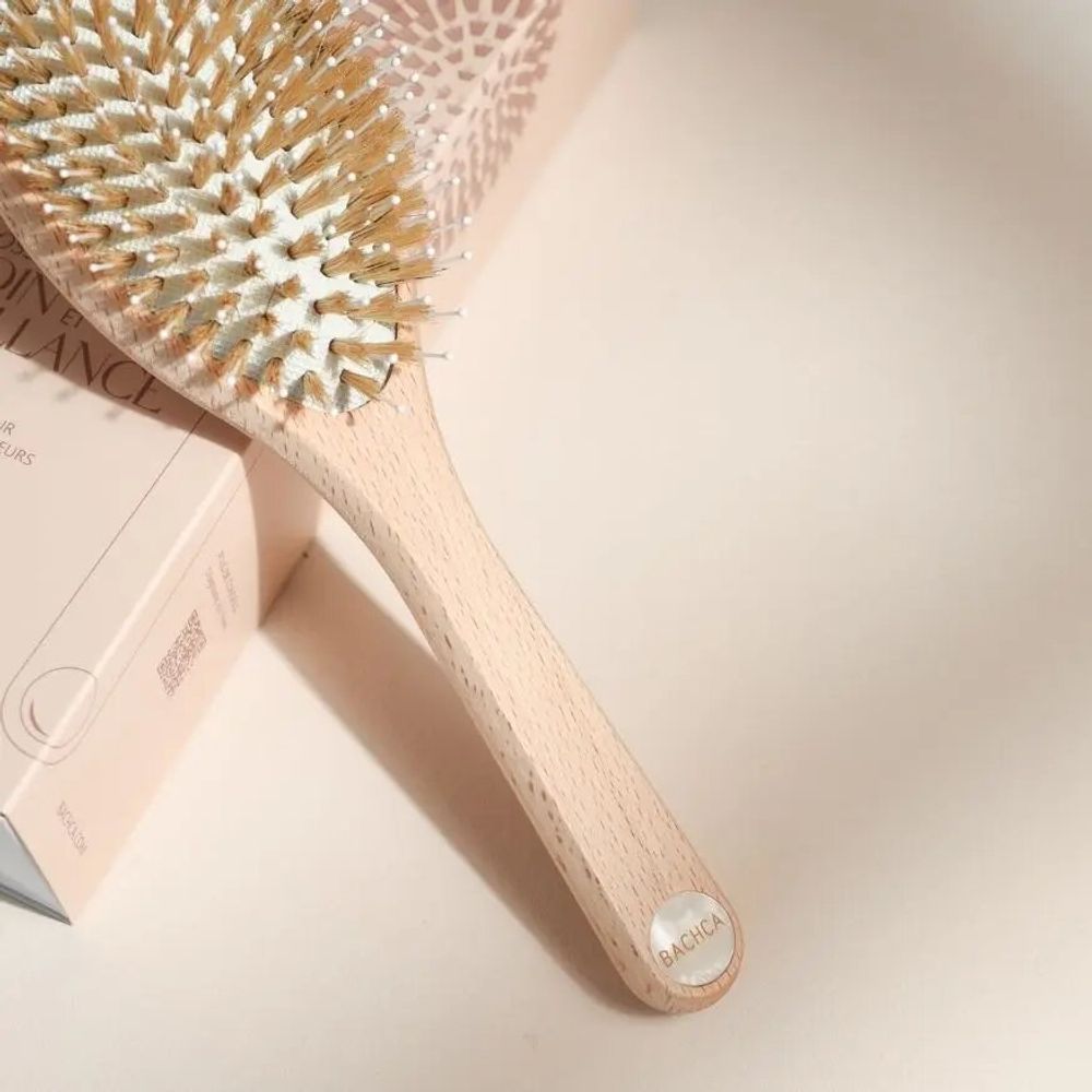 Beauty products - Small Size Care & Shine Brush - Wild Boar/Nylon - BACHCA