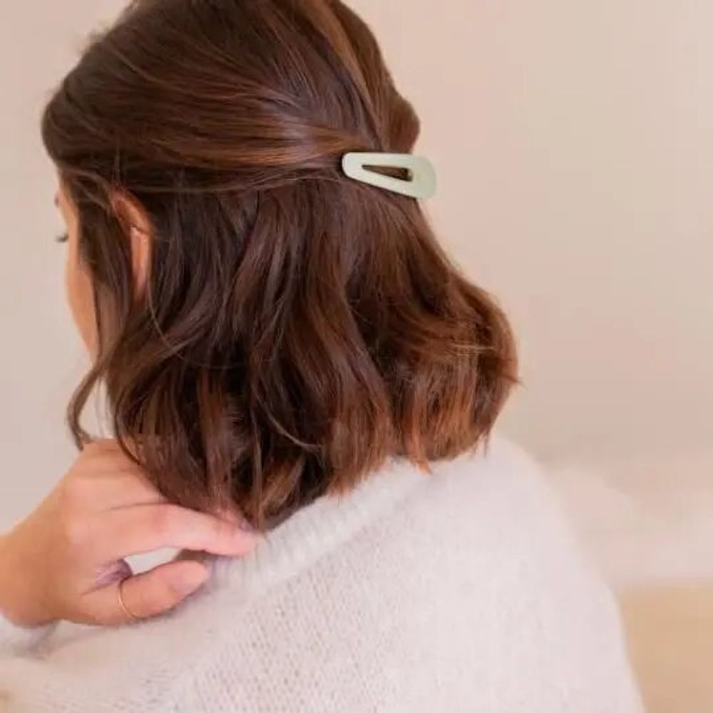 Hair accessories - Water green hair clips x2 - BACHCA