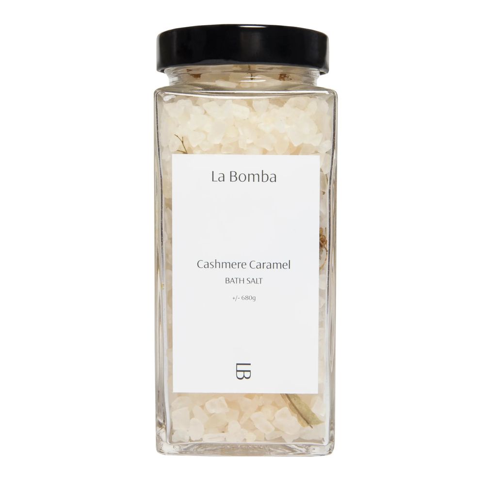 Cosmétiques - Bath Salt Cashmere Caramel - LA BOMBA