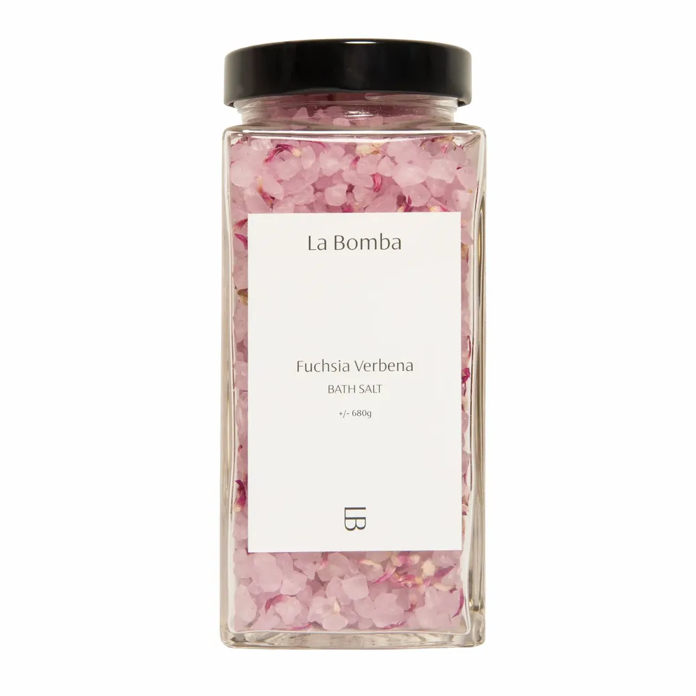 Cosmétiques - Bath Salt Fuchsia Verbena - LA BOMBA