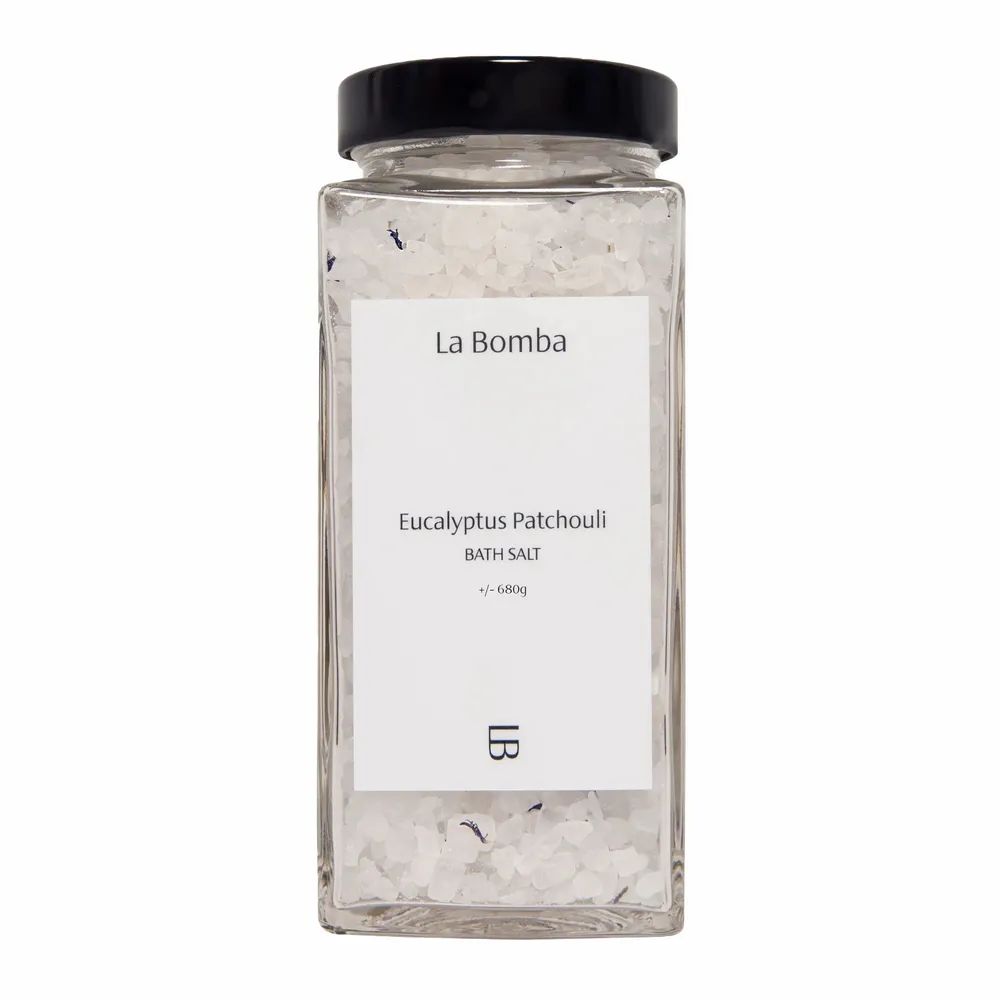 Spa - Bath Salt Eucalyptus Patchouli - LA BOMBA