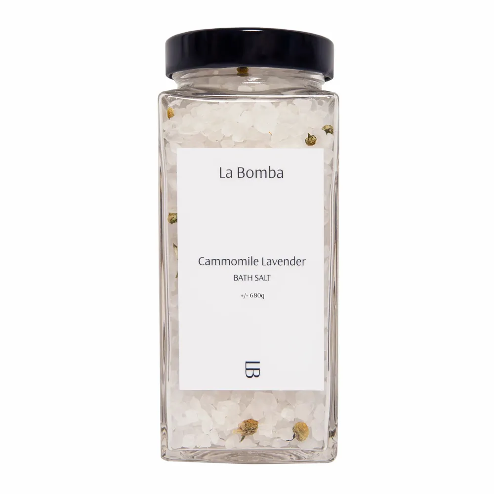 Cosmétiques - Bath Salt Camomile Lavender - LA BOMBA