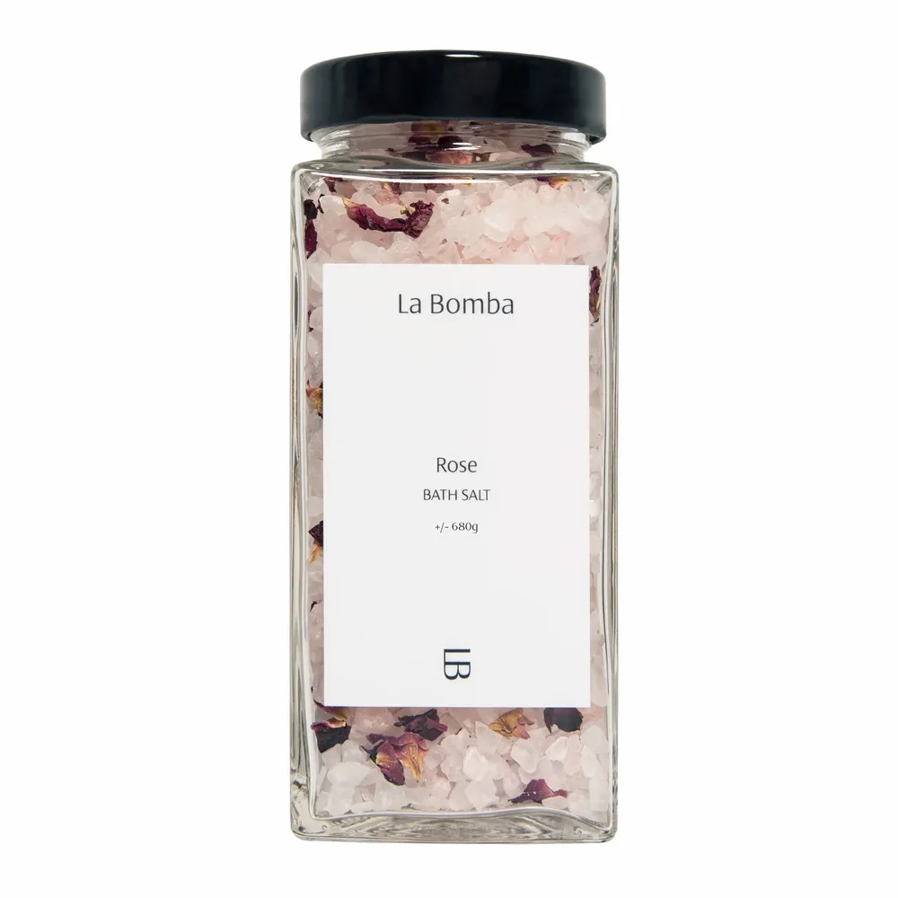 Cosmétiques - Bath Salt Rose - LA BOMBA