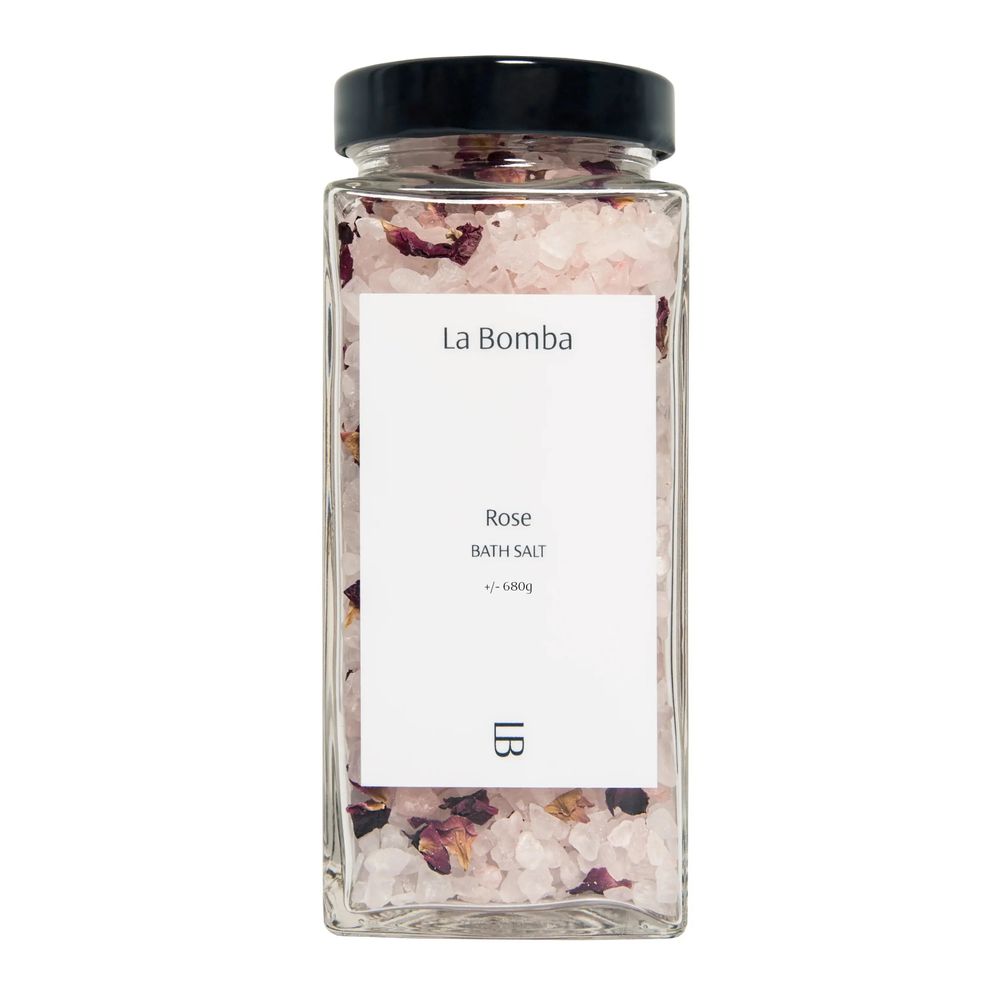 Cosmétiques - Bath Salt Rose - LA BOMBA