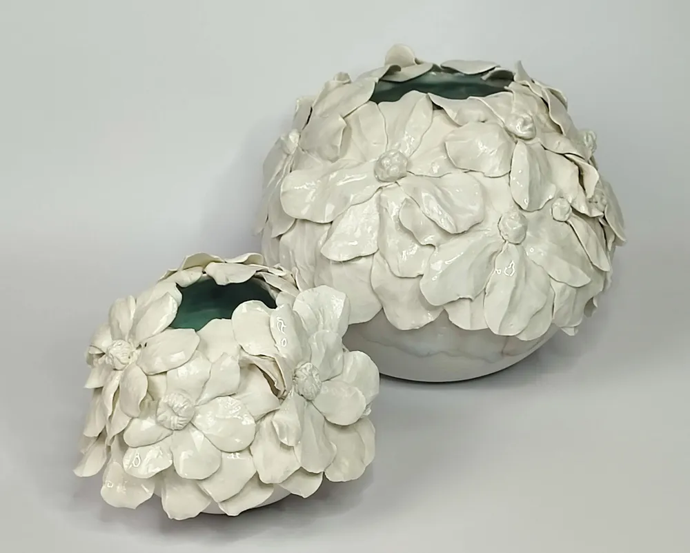 Céramique - Boules Hydrangea - SOPHIE LULINE CÉRAMISTE