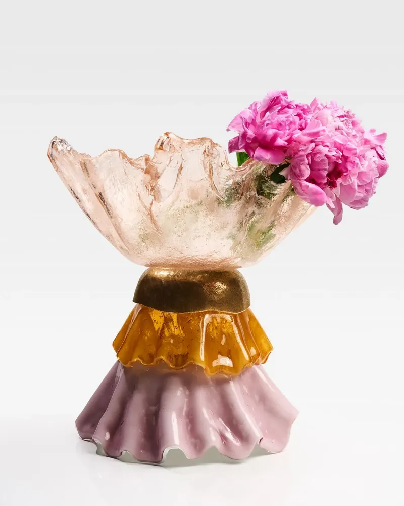 Decorative objects - "Ballarina" sculpture Ø40cm - VETROFUSO DI DANIELA POLETTI