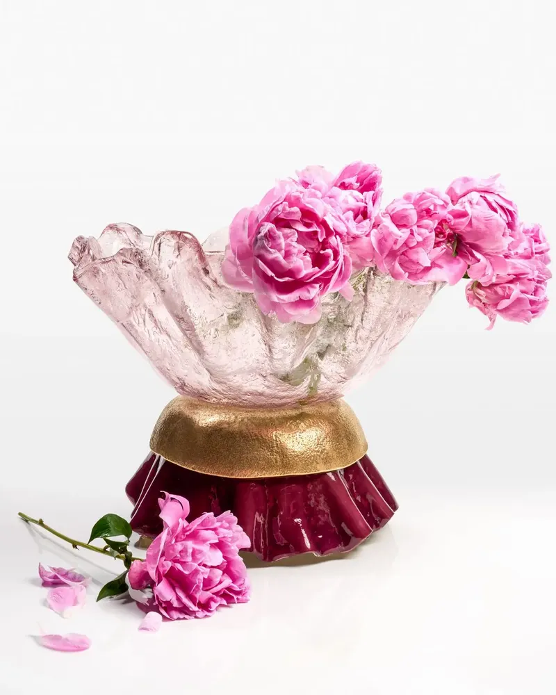 Decorative objects - "Ballarina" sculpture Ø40cm - VETROFUSO DI DANIELA POLETTI