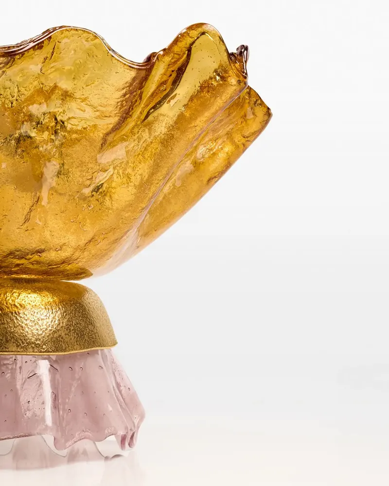 Decorative objects - "Ballarina" sculpture Ø40cm - VETROFUSO DI DANIELA POLETTI
