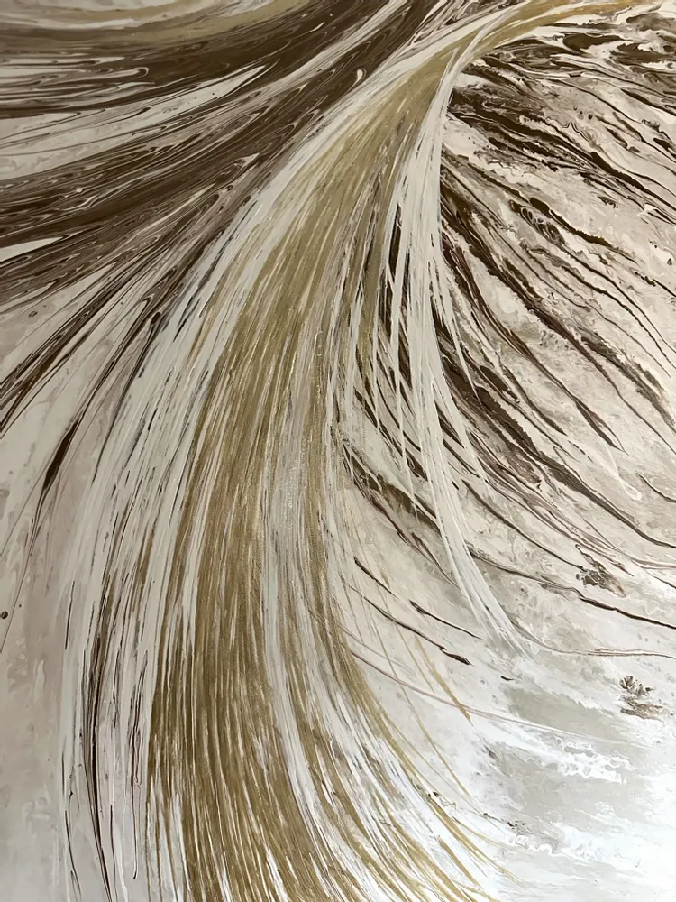 Paintings - Golden Wind - TURIK&ART (KSENIIA TURIK)
