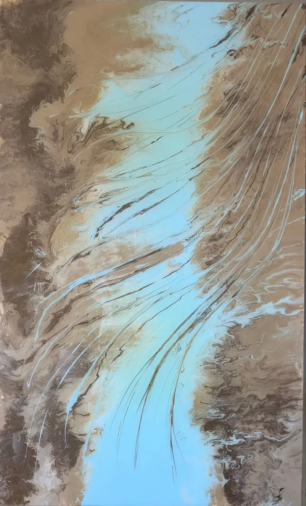 Paintings - SAHARA - TURIK&ART (KSENIIA TURIK)
