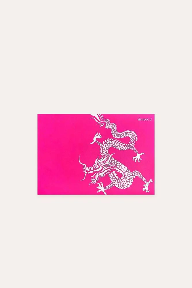 Tea and coffee accessories - Chinese Dragon Double-Sided Heat-Resistant Table Mat - THE ZHAI