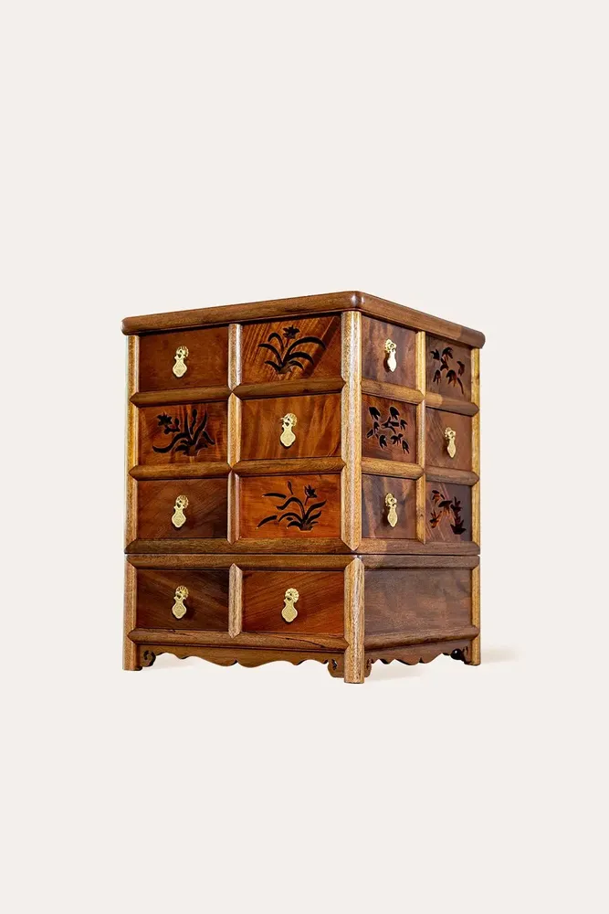 Storage boxes - Handmade Rotating Multifunctional Cabinet - THE ZHAI