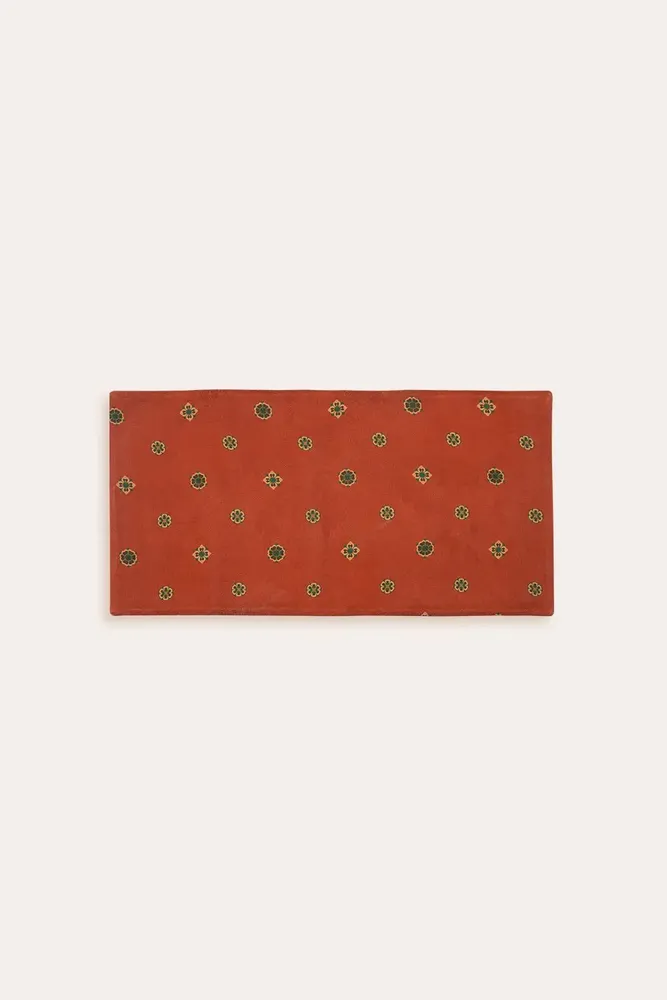 Dessous de plat - Tapis de table double face en soie de style jardin chinois - THE ZHAI