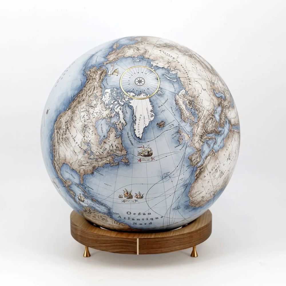 Decorative objects - Terrestrial Globe 36cm - ORBISTERRAE