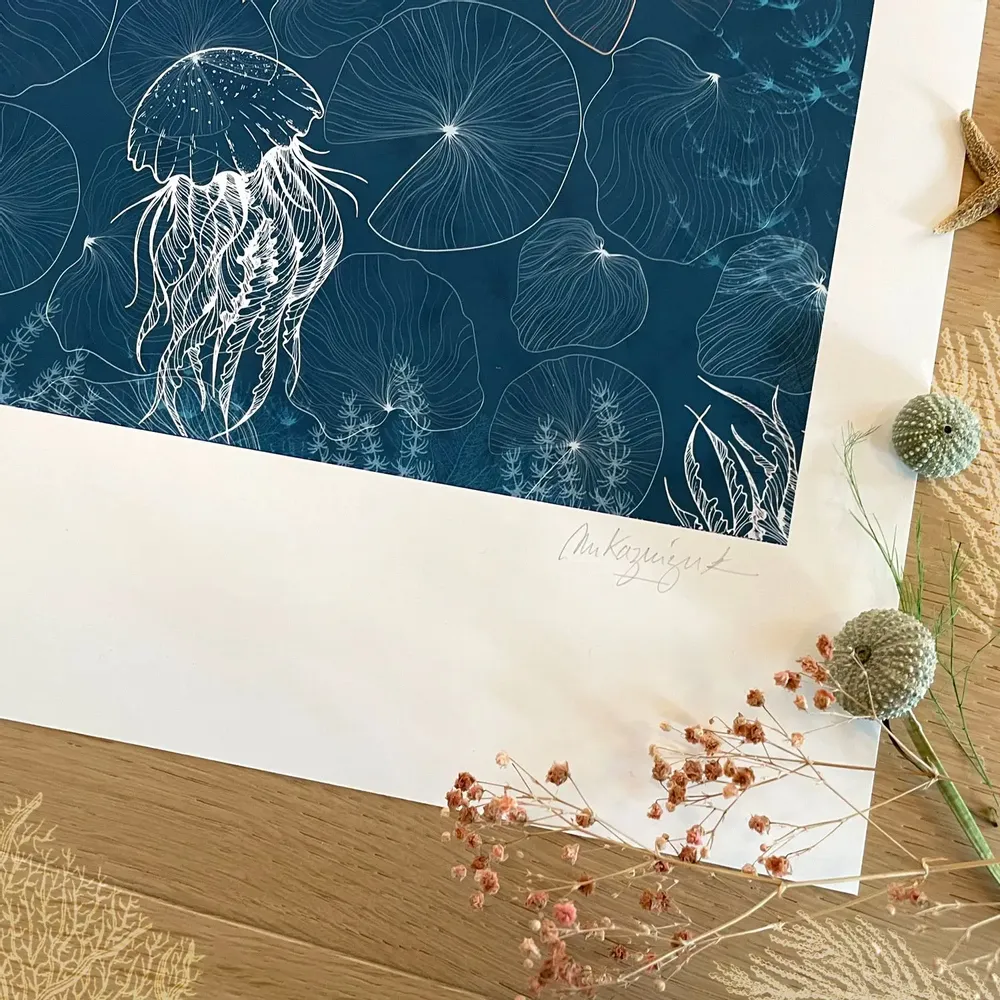 Poster - MEDUSE #1 - MARIE KAZMIERCZAK