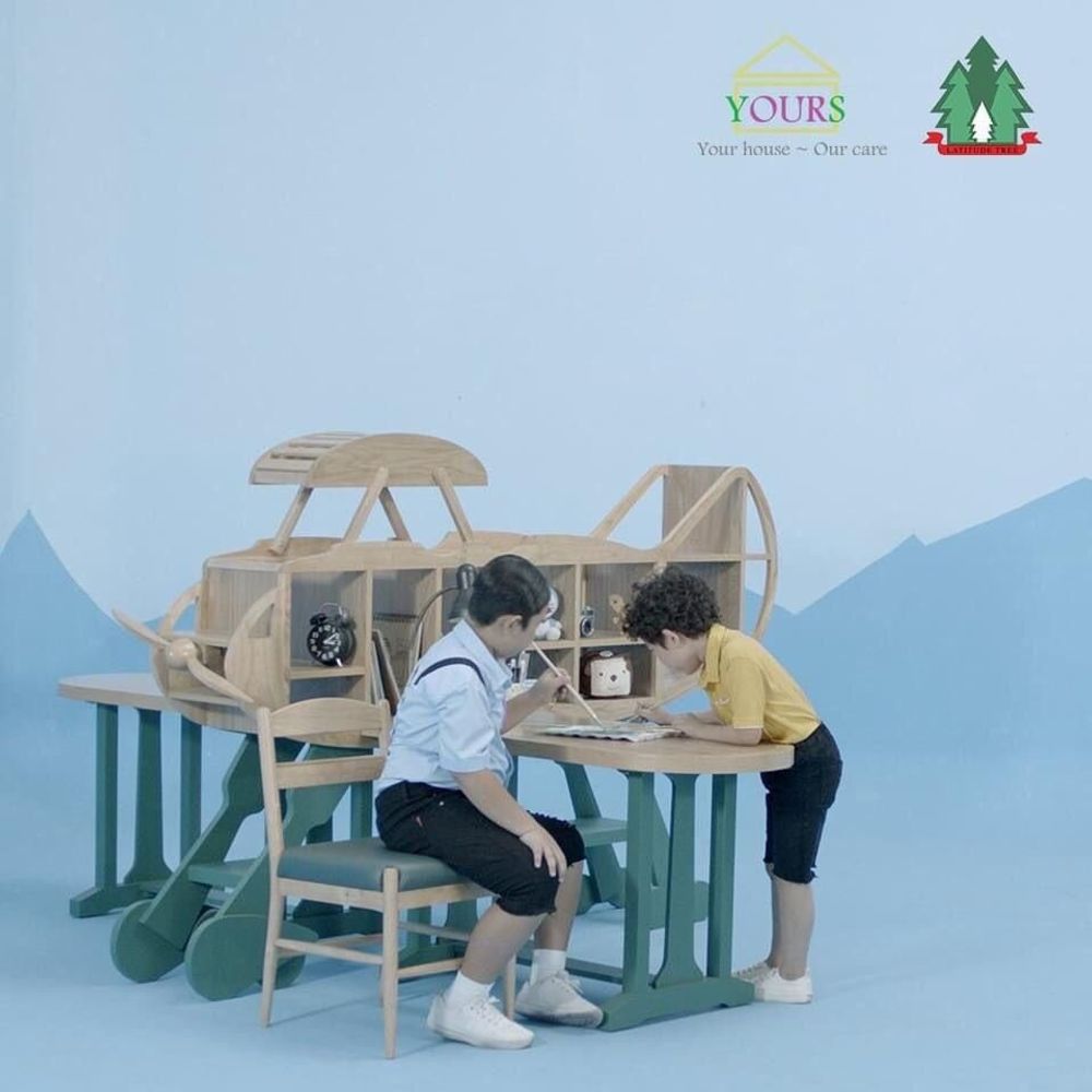 Bibliothèques - BUREAU POUR ENFANT F80 - HÉVÉA HOUSE