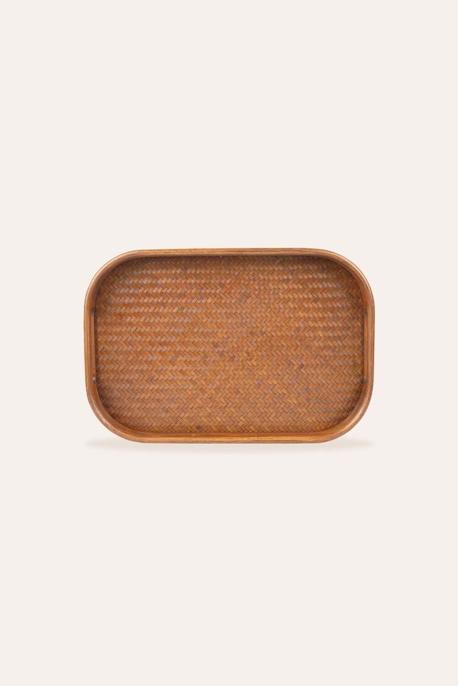 Food storage - Handmade Bamboo Square Storage Tray - THE ZHAI