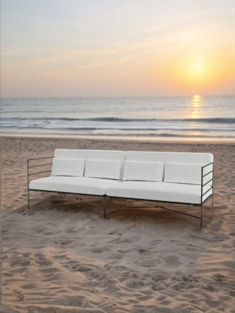 Lawn sofas - Wrought iron sofa - GUADARTE