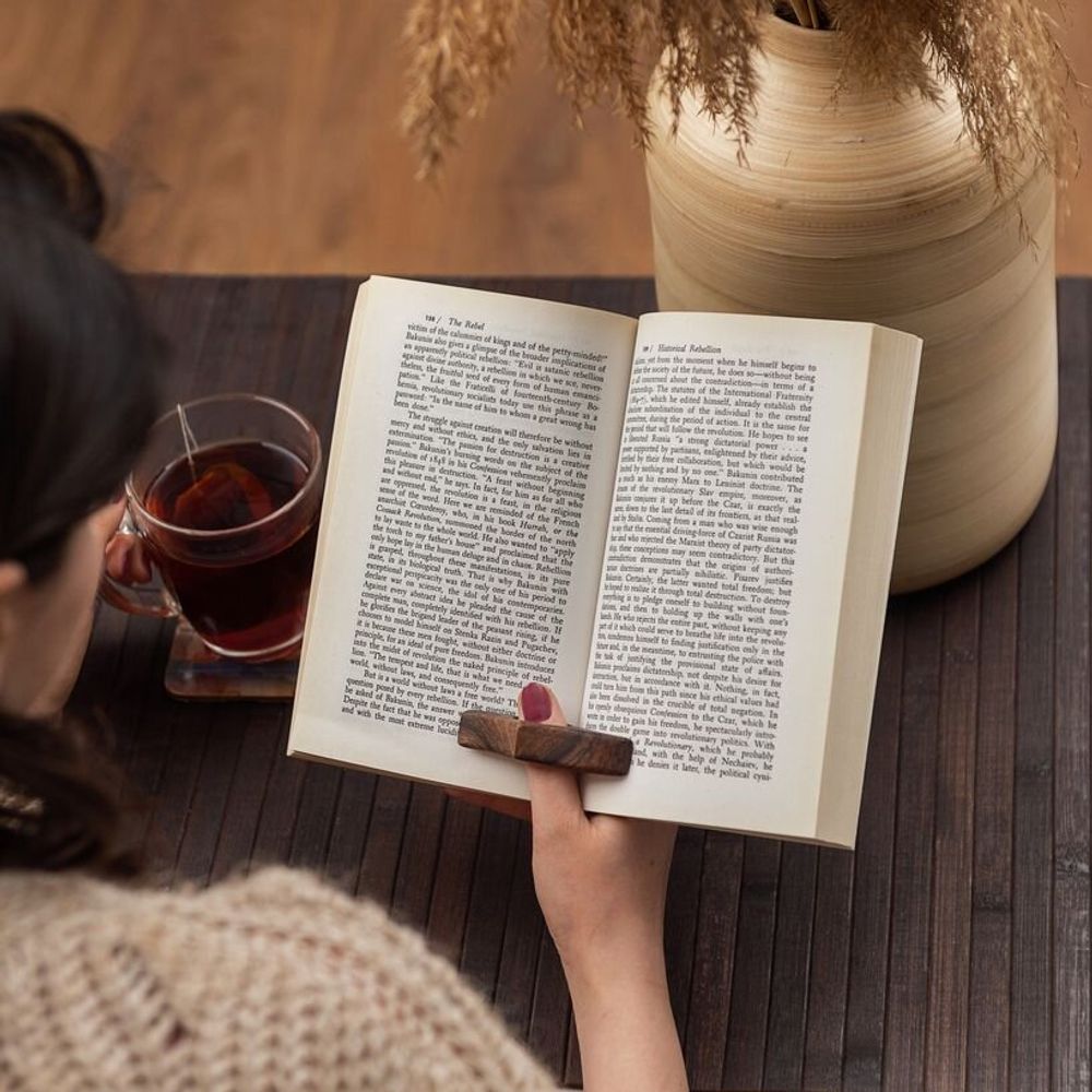 Gifts - TILISMA handmade slanted book page holder - TILISMA