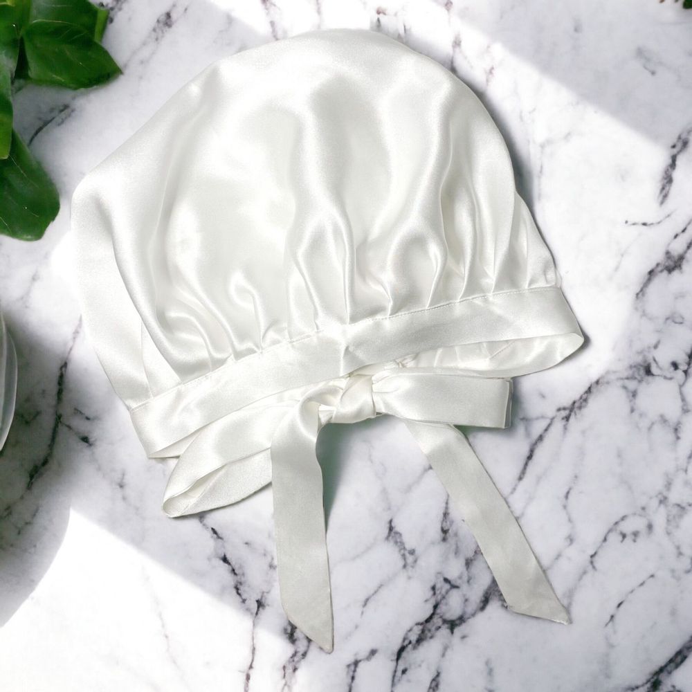 Loungewear - 19-momme 100% silk nightcap - QUÊTE DE SOIE