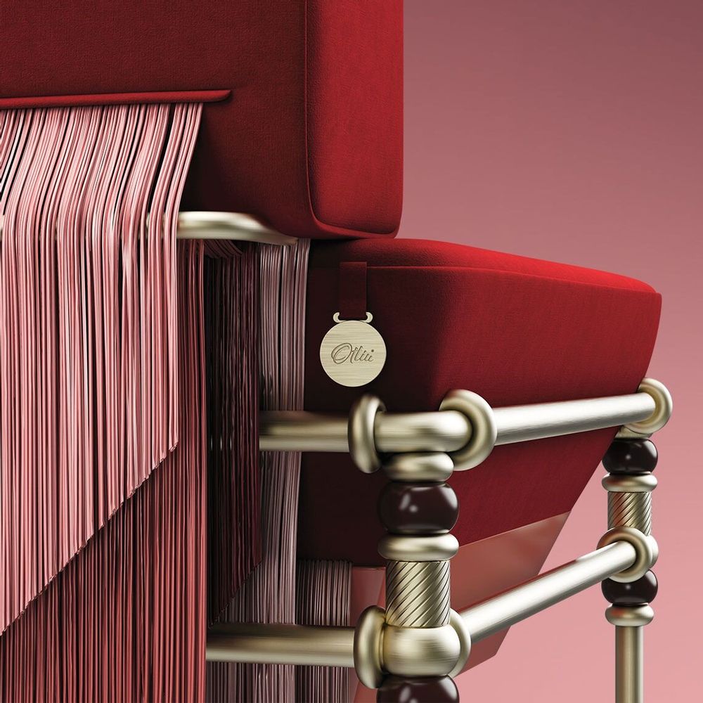 Chairs - Seraphine Bar Chair - OTTIU