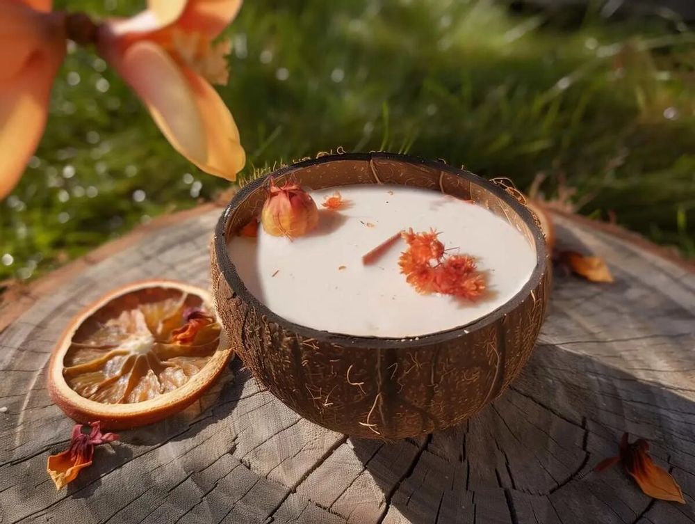 Candles - Candle that becomes an Orange Blossom plant - LUMINANTE