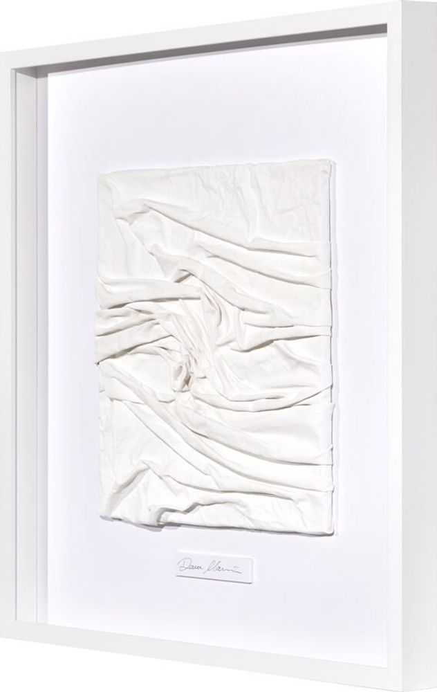 Services - 'Tersura White 01' - Œuvre Originale - 70x70 cm - PERSPECTIVA 10